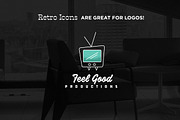 Retro Line Icons, an Outline Icon by The Goods (Thumbnail 3 of 5)