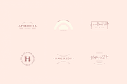 Beauty Logo Kit | Canva, a Branding & Logo Template by Ralony (Thumbnail 4 of 10)