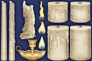 Crystal Magic clip art set., a Seasonal Illustration by Happy Sloth Graphics (Thumbnail 12 of 17)