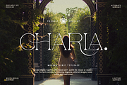 Charla - Modern Serif Typeface, a Serif Font by overlaytemplates (Thumbnail 1 of 5)