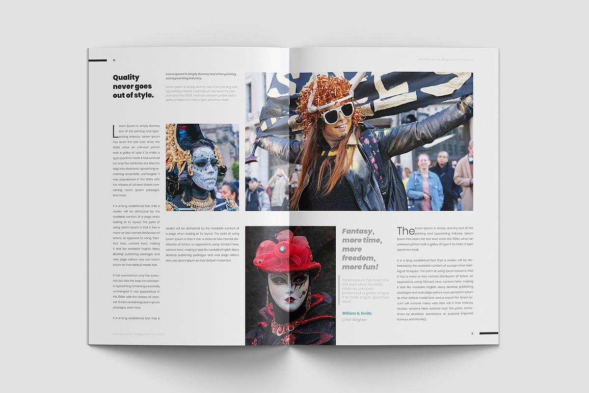Fantasy Magazine Template, a Magazine Template by Amit Debnath (Photo 5 of 15)