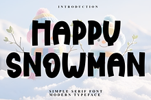 Happy Snowman