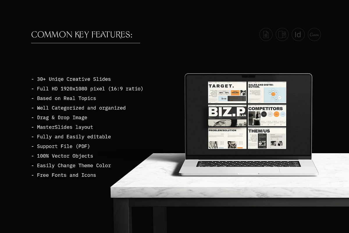 Business Plan Presentation Template preview 3