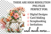 Whimsical Mother's Day Horse Clipart, an Illustration by Daily.Designs (Thumbnail 2 of 7)