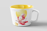 Mid-Autumn Festival & White Rabbit, an Animal Illustration by CreativeValuation (Thumbnail 17 of 17)