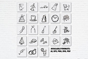 Funny Wedding Doodles Clipart, a Decorative Illustration by Guavanaboy (Thumbnail 2 of 3)