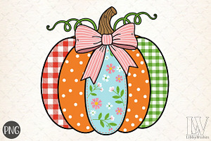 Fall Pumpkin Png, an Illustration by Libby Wishes