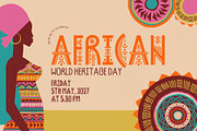 Ashanti Spirit - Tribal African Duo, a Sans Serif Font by HipFonts (Thumbnail 6 of 10)