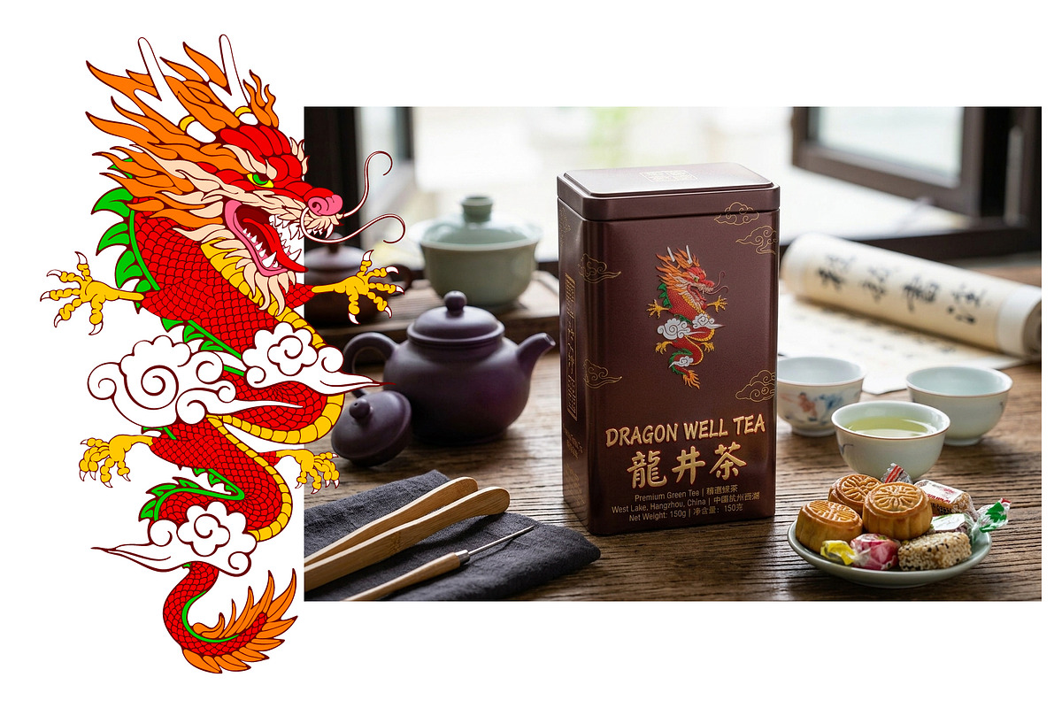 Chinese Dragon, an Animal Illustration by Vector beauty (Photo 2 of 3)