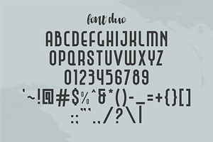 Millicious Font Duo