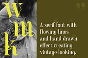 CS Blair Drawn, a Serif Font by Craft Supply Co. (Thumbnail 6 of 8)