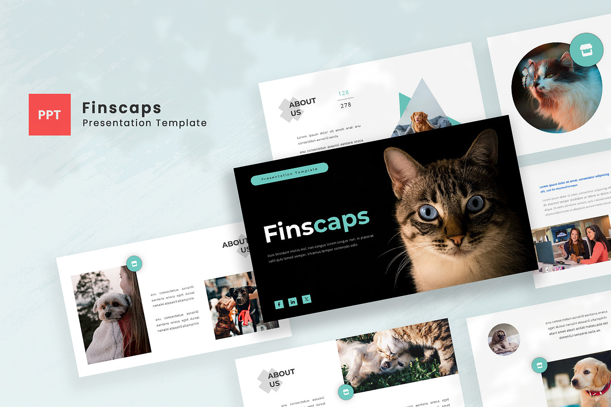Finscaps - Animal & Pet Services, a Presentation Template by FBSCreative (Photo 1 of 5)