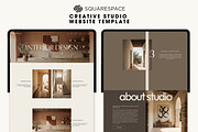 Squarespace Interior Website Theme, a Squarespace Template by Mockup Art Atelier (Thumbnail 4 of 18)