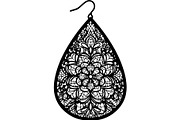 Ornamental Earring SVG Bundle, an Object Graphic by Designer_Momina (Thumbnail 16 of 20)