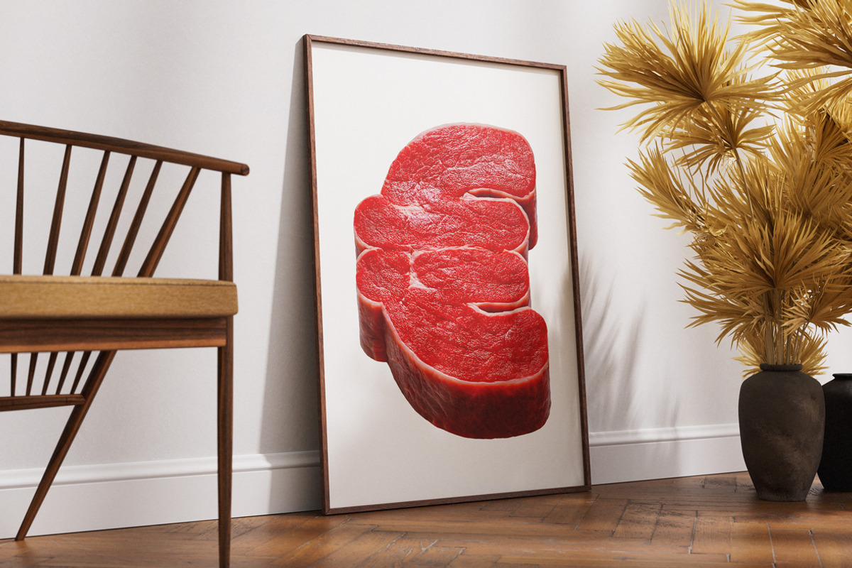 Row Meat Font, a Handwritten Font by Handmadefont (Photo 8 of 10)