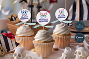 Butterfly Birthday Cupcake Toppers, an Invitation Template by Tracia Creative (Thumbnail 2 of 5)