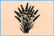 Lavender Silhouette Puzzle Bundle, an Object Illustration by Artivon (Thumbnail 7 of 8)