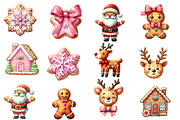 Christmas Cookie Clipart, an Illustration by Designworld (Thumbnail 2 of 5)