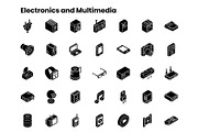 2000+ Isometric Icons Set, an Outline Icon by Brickclay (Thumbnail 22 of 37)