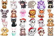 Cute Animals Png, an Animal Illustration by Forhadx5 (Thumbnail 5 of 13)