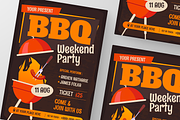 BBQ Weekend Party Flyer, a Flyer Template by Annora Studio (Thumbnail 4 of 6)
