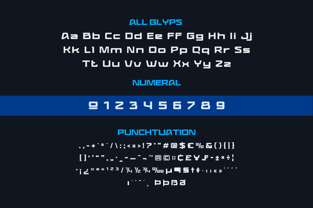 Bagiqu | Athletic Font, a Sans Serif Font by twinstd (Photo 11 of 14)