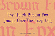 Sanusra | Blackletter, a Blackletter Font by Brew & Butcher Studio (Thumbnail 7 of 8)