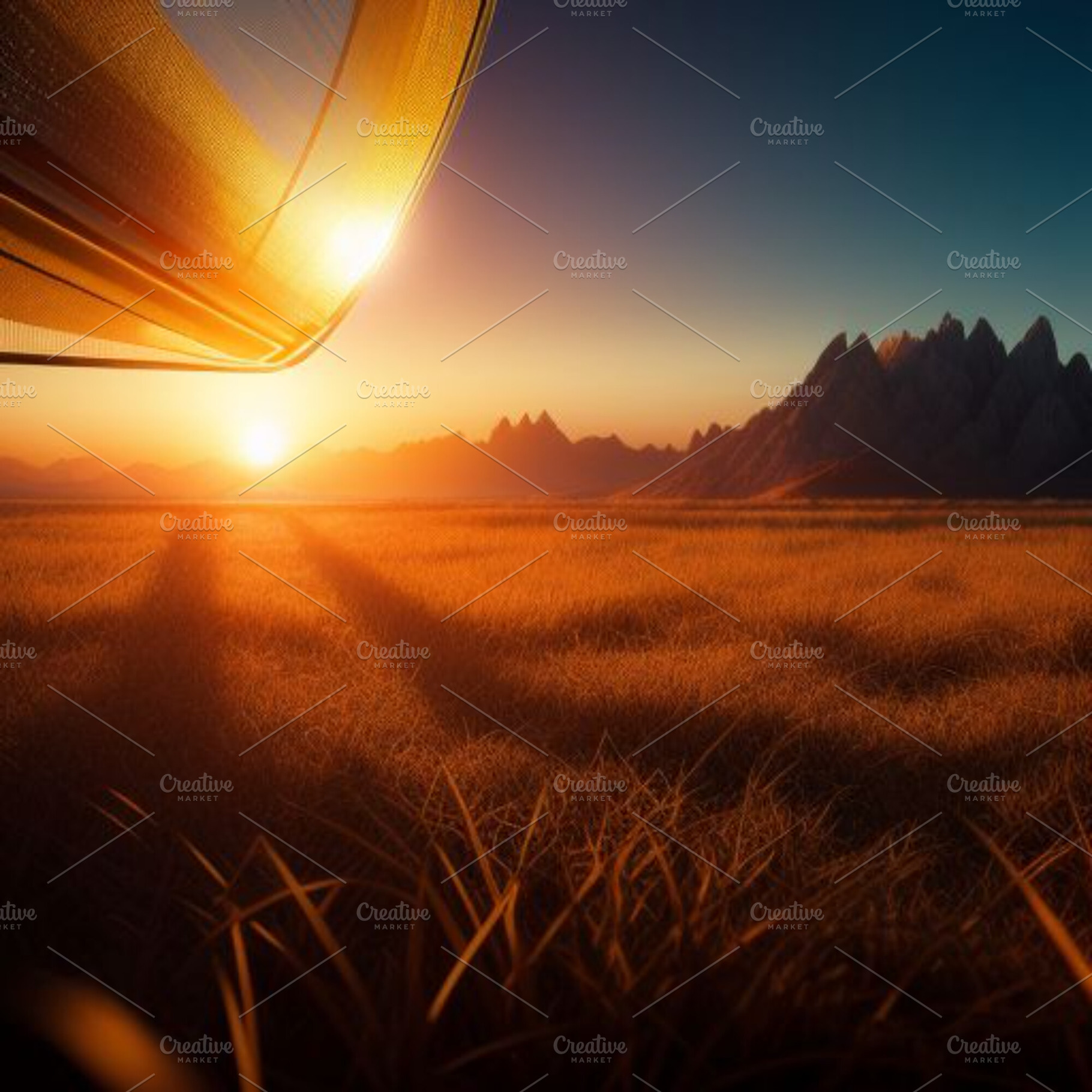 landscape dynamic Art background, a Nature Photo by ComfortQ | Creative ...