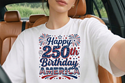 250th Anniversary USA PNG, a Graphic by Vector Portal (Thumbnail 4 of 6)