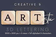 Dice - 3D Lettering, a Graphic by MIIM (Thumbnail 6 of 9)