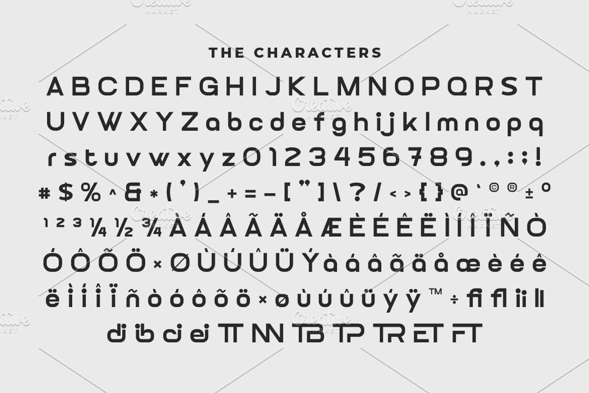 Ibaro Logo Font, a Sans Serif Font by Artiveko (Photo 3 of 10)