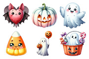 Cute Halloween Clipart, an Illustration by Daily.Designs (Thumbnail 3 of 5)