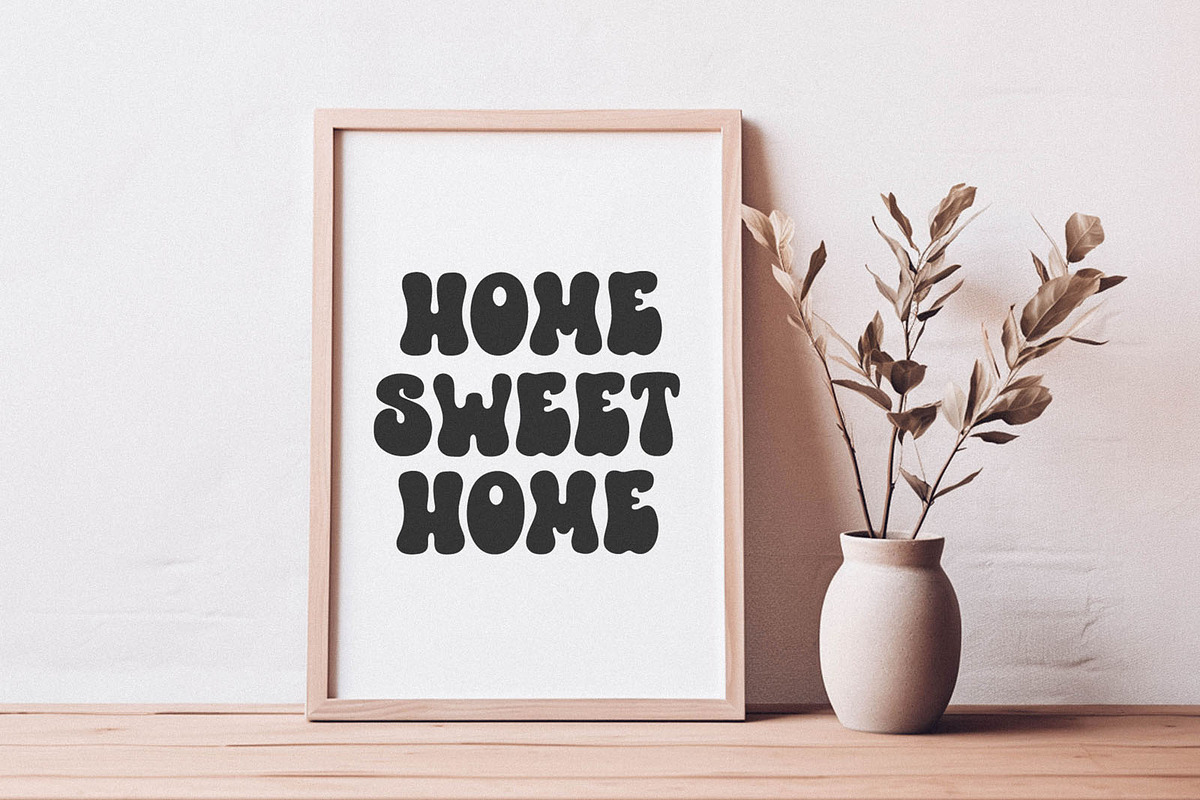 More Than Love Retro Vintage Font, a Handwritten Font by BarcelonaShop (Photo 7 of 19)