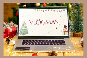 CHRISTMAS VLOGMAS Youtube INTRO