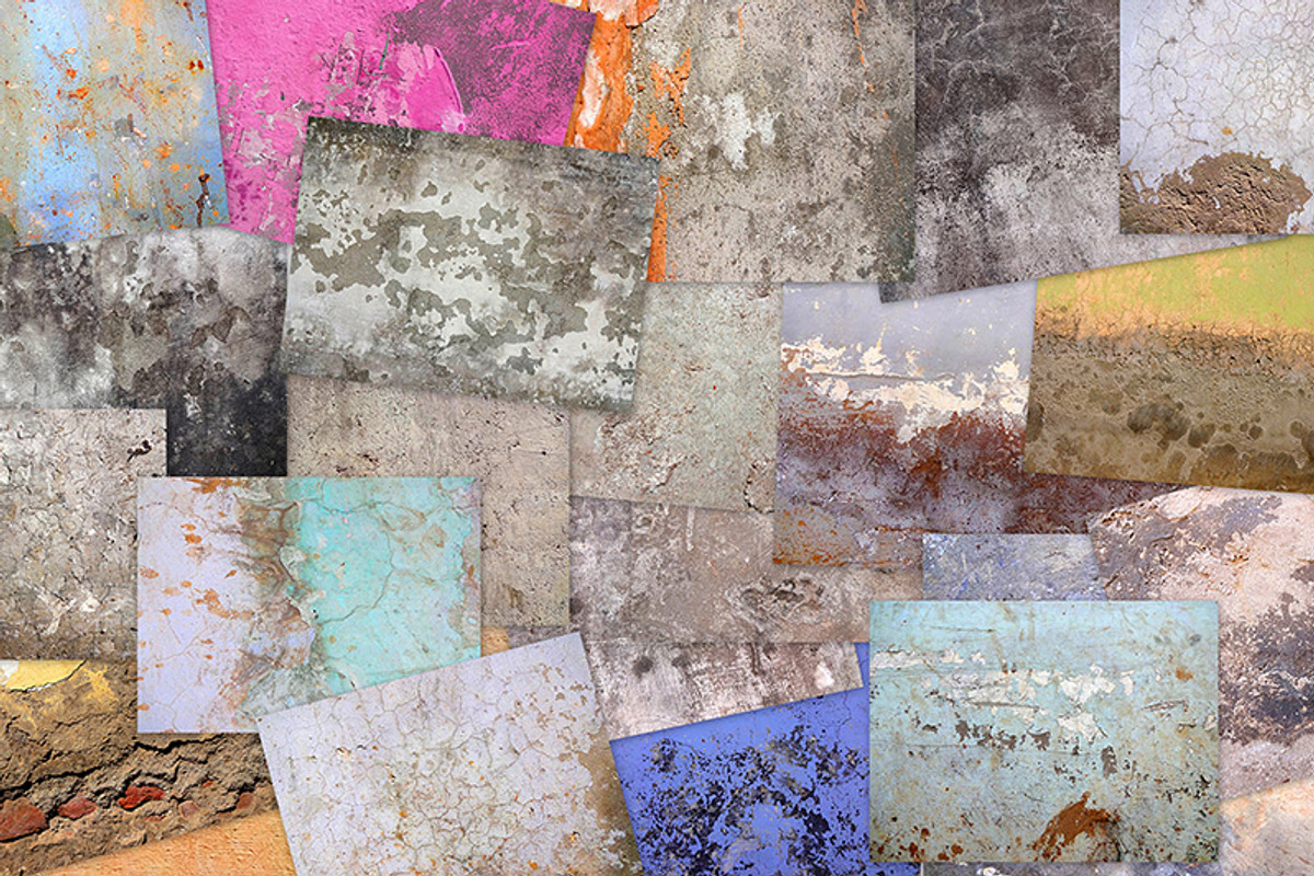 20 Concrete Textures Pack 1 preview 2