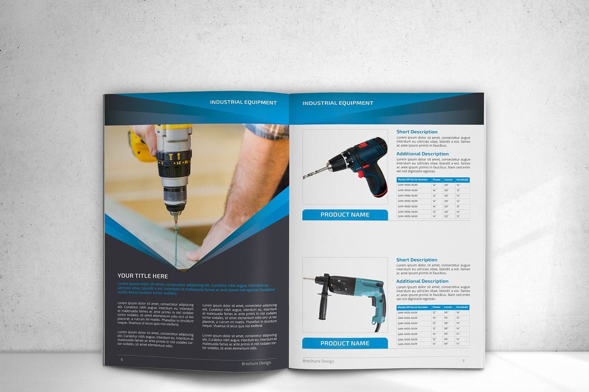 Product Catalog, a Brochure Template by design_pick (Photo 8 of 17)