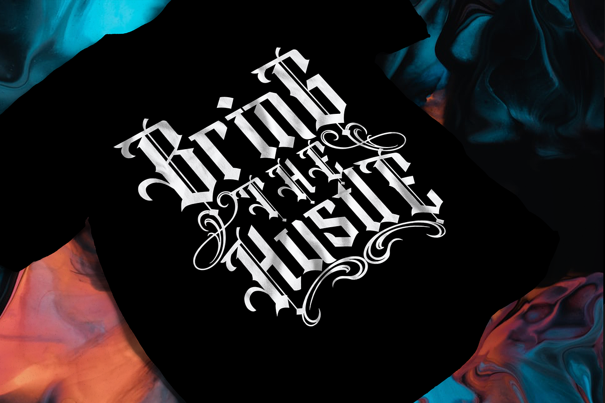 Cromartyc modern blackletter, a Blackletter Font by dansdesign (Photo 3 of 9)