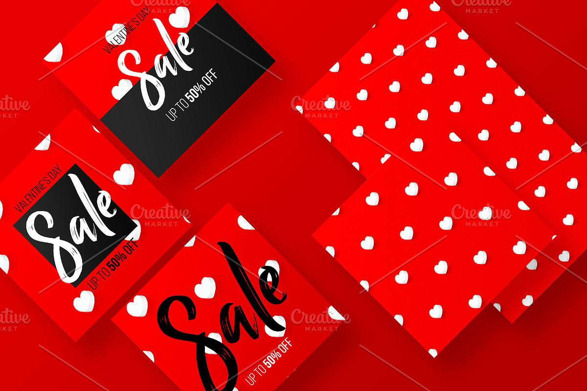 ANIMATED Valentines Day SALE Bundle, a Social Media Template by CONECT Market (Photo 3 of 4)