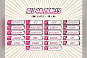 Anime Twitch & Kick Panels, an Object Graphic by Gear Store (Thumbnail 3 of 12)