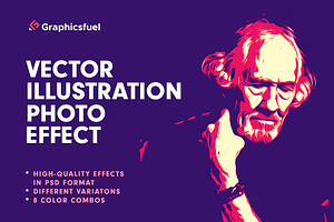Vector Illustration Photo Effect