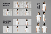 Mockup Woman T-Shirt – Asian Model, a Shirt Mockup by Grow Design Craft Studio (Thumbnail 7 of 7)
