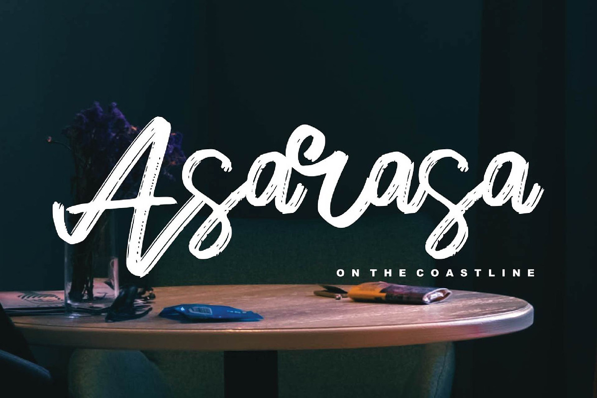 Emargo - Rough Typeface preview 3