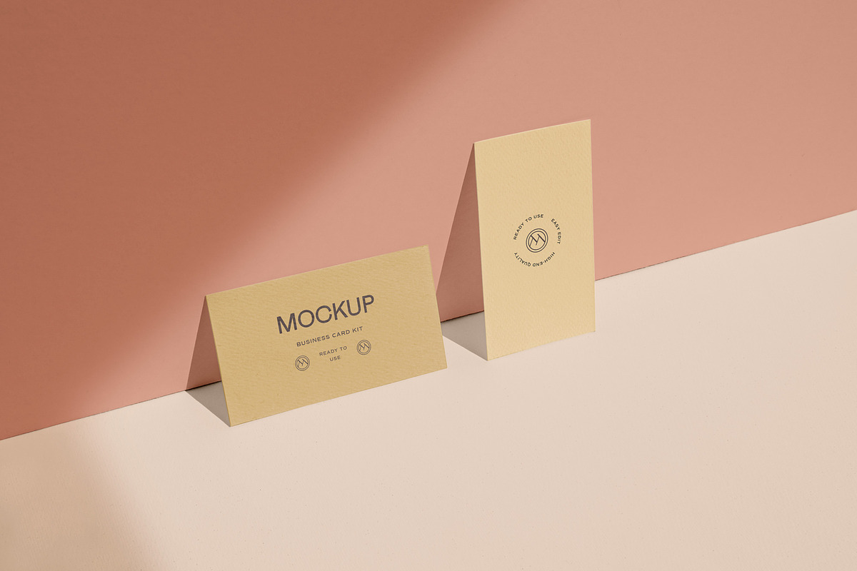 Business Cards Mockup Kit, a Product Mockup by Cuoco (Photo 10 of 14)