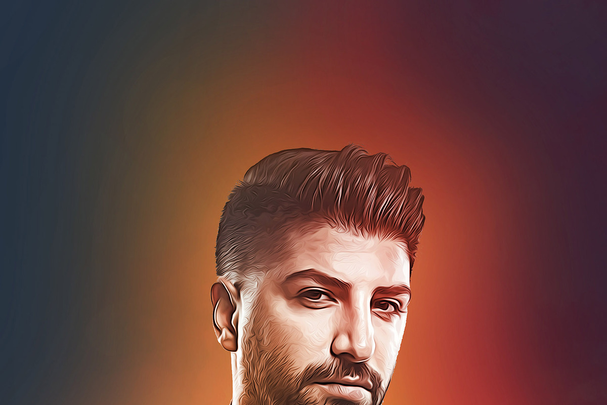 Editable Portrait Effect, an Action Add-On by Photoshop Action (Photo 6 of 15)