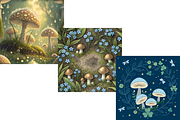 Summer Fairy Ring Seamless Pattern, a Pattern Graphic by FloridPrintables (Thumbnail 12 of 13)