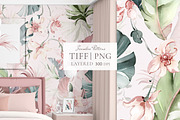 Exotic, Watercolor Tropical Patterns, a Pattern Graphic by Lisima (Thumbnail 2 of 12)