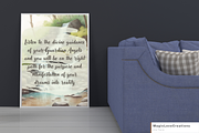 Spiritual Positive Quote Print Wall, a Poster Template by MagicLove Creations (Thumbnail 3 of 10)