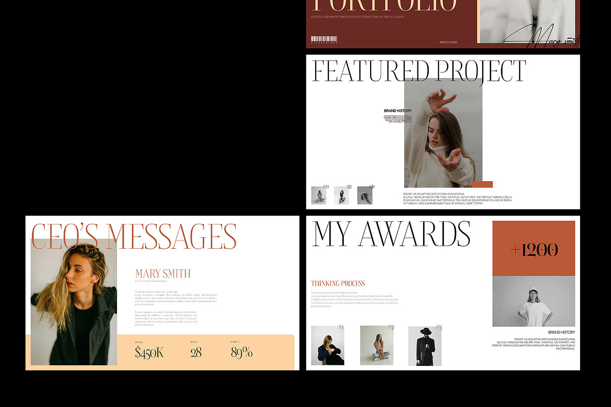 Simple Portfolio Template, a Presentation Template by Templeste (Photo 5 of 5)