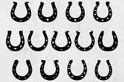 Horseshoe Silhouette SVG, an Object Illustration by newminddesign (Thumbnail 1 of 3)