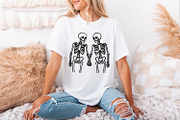 Skeleton Couple Holding Hands PNG, an Illustration by SharpMarketplace (Thumbnail 3 of 9)